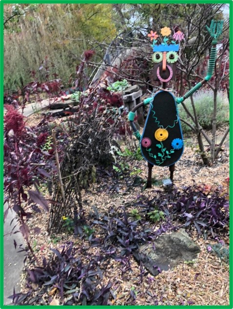 Whismical Statue at the Butterfly Garden of the Ozark